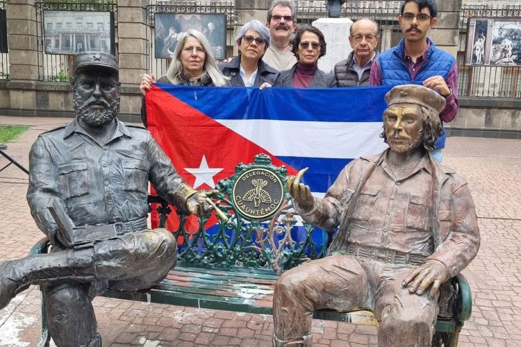 Convocan a protesta pacífica en Jardín Tabacalera para exigir la reposición de estatuas de Fidel Castro y Ernesto 