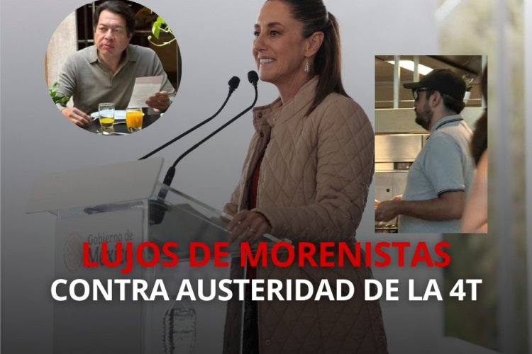 Morenistas derrochan lujo en Europa y Asia mientras Sheinbaum pide austeridad