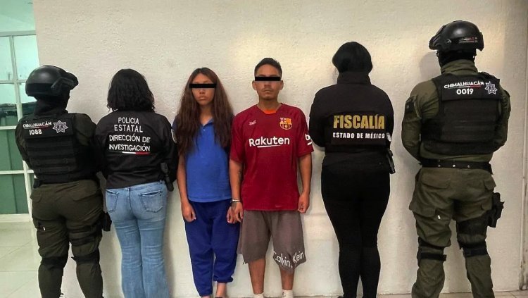 Detienen a pareja relacionada con feminicidio de niña de 2 años en Chimalhuacán