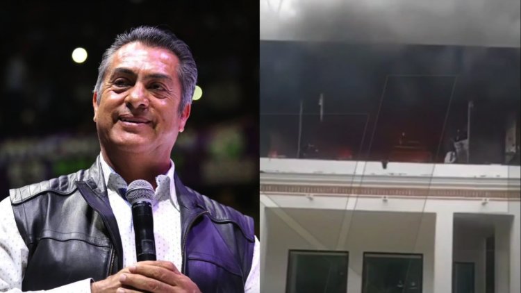 Incendian casa de “El Bronco” exgobernador de Nuevo León