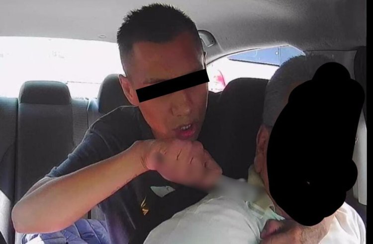 Captan asalto a conductor de taxi por aplicación en la CDMX