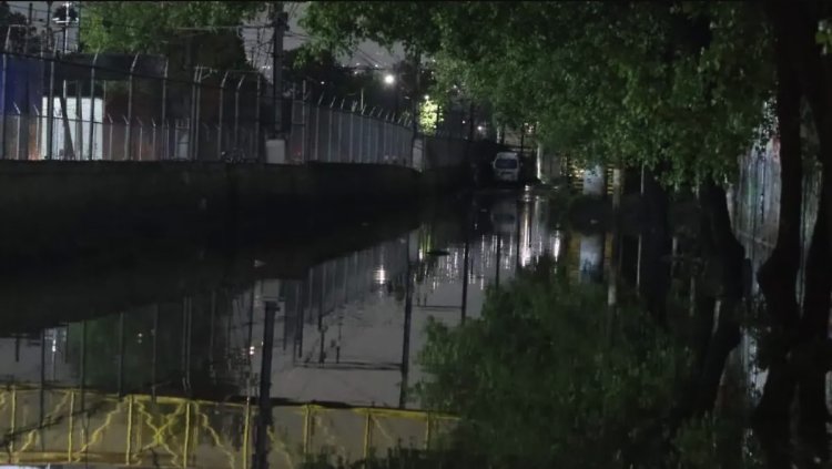 Lluvias colapsan oriente de la CDMX; calles inundadas y transporte afectado