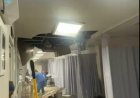 Por falta de mantenimiento colapsa techo en hospital de Ixtapaluca