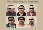 Detienen a siete presuntos responsables de homicidio y tráfico de drogas en Valle de Chalco