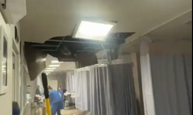Por falta de mantenimiento colapsa techo en hospital de Ixtapaluca