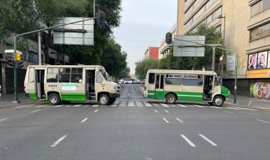 Transportistas de la CDMX anuncian bloqueo para pedir incremento de tarifa