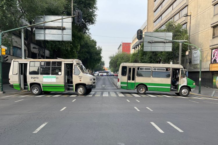 Transportistas de la CDMX anuncian bloqueo para pedir incremento de tarifa