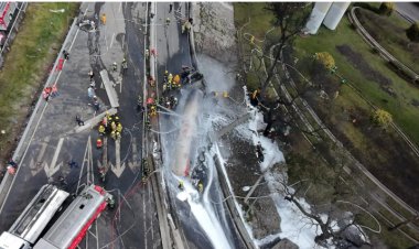 Tras explosión de pipa en La Concordia, autoridades buscan control de transporte de carga