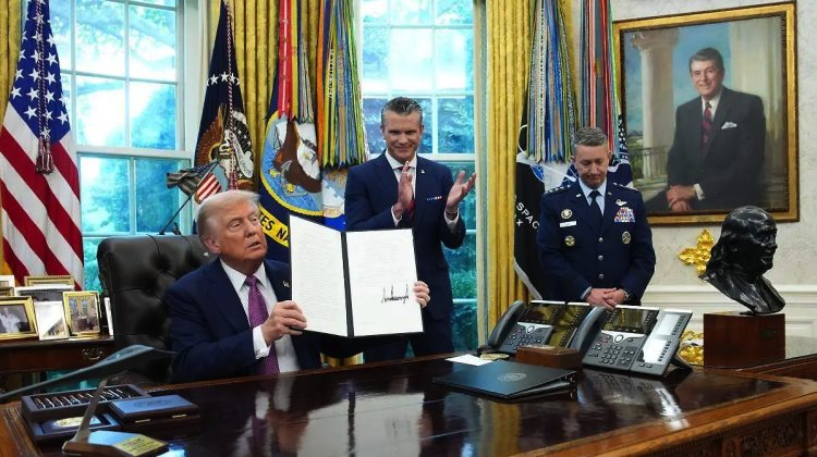 Trump nombra al Departamento de Defensa como Departamento de Guerra