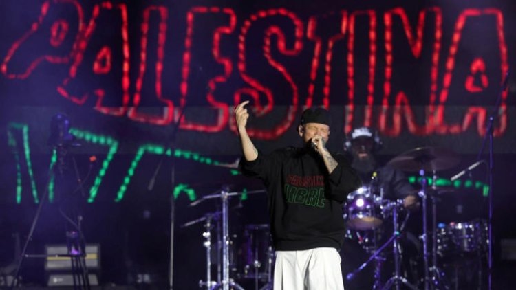 Concierto de Residente suma a mexicanos a la causa de Palestina