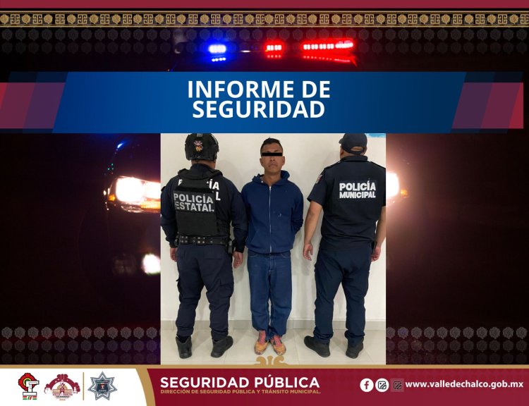 Cae en Valle de Chalco presunto violador serial