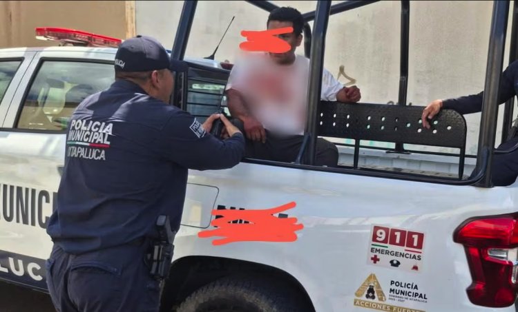 Detienen en Ixtapaluca a sujeto que agredió a tres mujeres y una niña