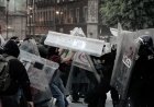 Casi 100 policías resultaron lesionados durante eventos violentos en marcha del 2 de octubre