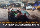 Provoca tromba afectaciones en Tlapa de Comonfort, Guerrero