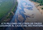 Tras derrame de 30 mil barriles de hidrocarburo en río Pantepec, continúan trabajos de reparación