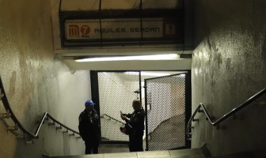 Muere mujer tras ser golpeada por el tren en el Metro Aquiles Serdán