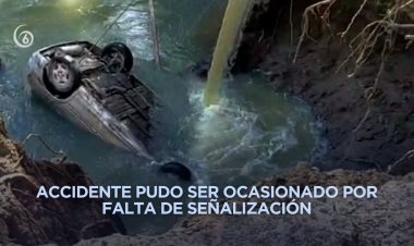 Albañiles mueren ahogados tras caer su carro en río de Cuautitlán Izcalli