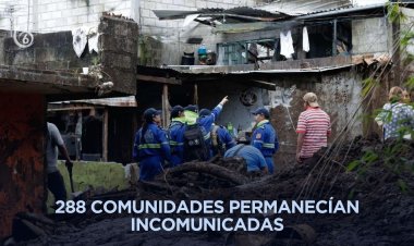 Suman 80 muertos y 18 desaparecidos por lluvias e inundaciones en cinco estados de México