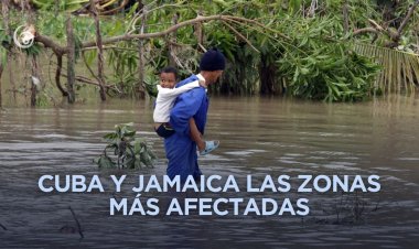 Hay 700 mil menores afectados por huracán Melissa en el Caribe: UNICEF