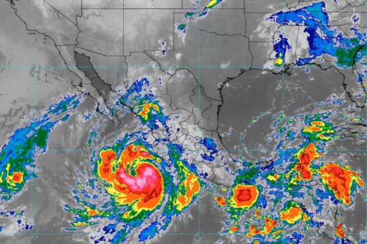 Huracán Priscila ocasionará lluvias fuertes e intensas en varios estados
