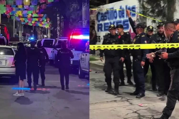 Balacera en fiesta patronal de Tláhuac deja tres muertos y varios heridos