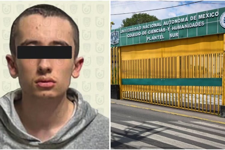 Aprehenden a presunto responsable de asesinato de alumno del CCH Sur