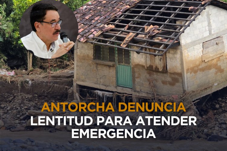 Gobierno morenista abandona a damnificados: Homero Aguirre