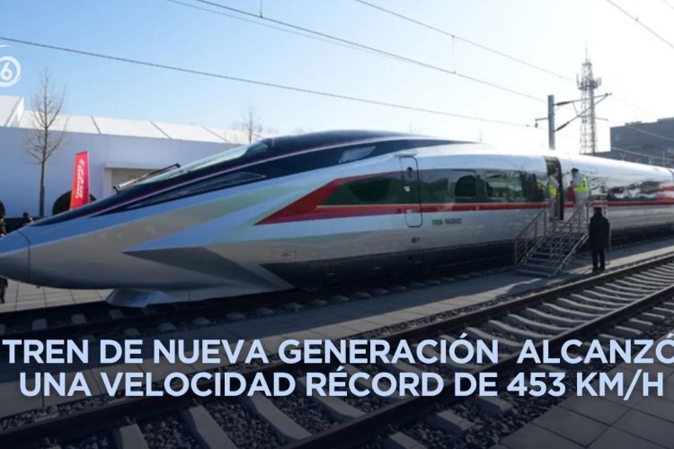 Tren de alta velocidad en China alcanza récord y podría ser el más rápido del mundo