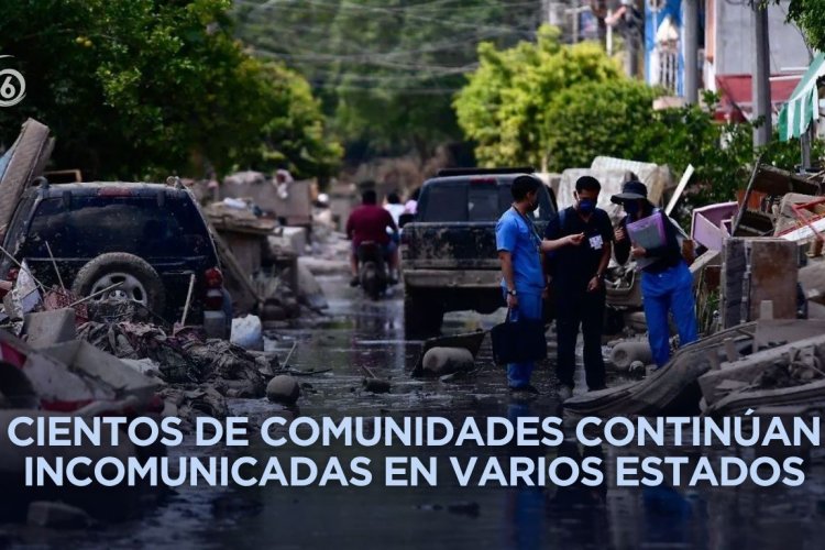 Van 79 muertos y 19 desaparecidos por lluvias en el centro y oriente del país