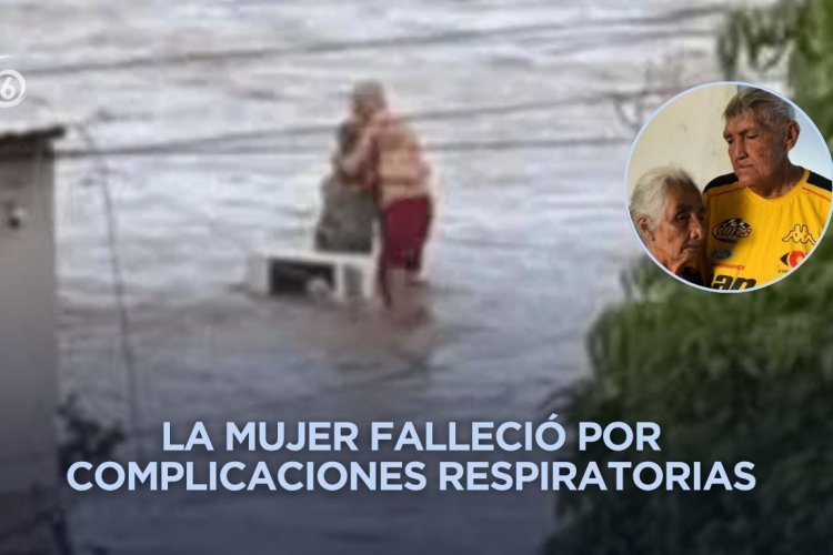 Muere doña Elodia, mujer que se hizo viral en redes por sobrevivir a inundación junto a su esposo en Poza Rica