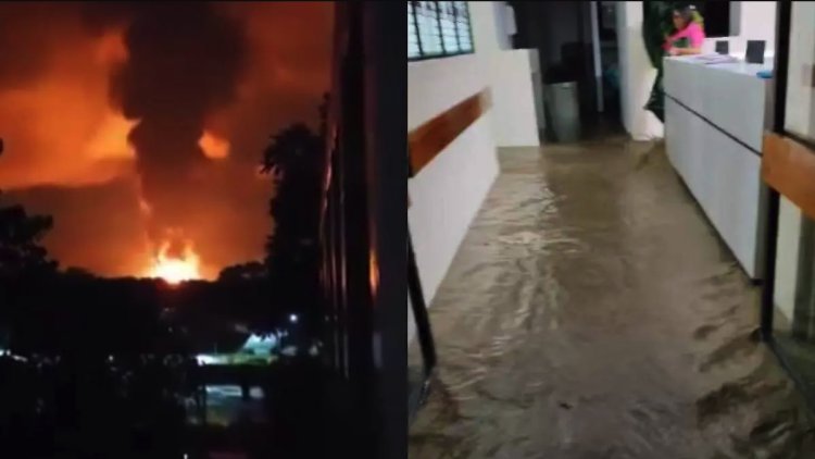 Inundación provoca explosión de ductos de Pemex en Xicotepec, Puebla