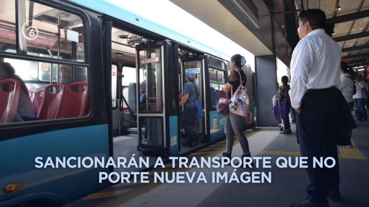 Homologarán cambios de imagen en todo el transporte público del Edomex