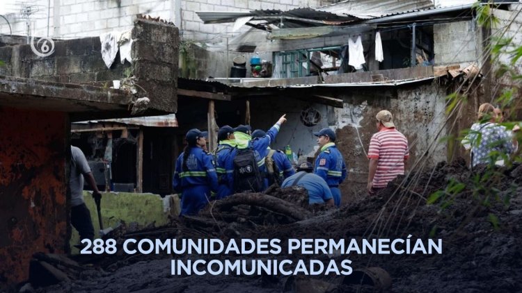 Suman 80 muertos y 18 desaparecidos por lluvias e inundaciones en cinco estados de México