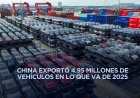 China, líder en exportación de automóviles, según reporte