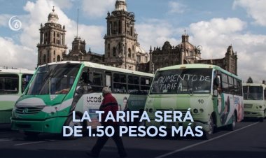 Incremento al pasaje de la CDMX entra en vigor este mismo sábado