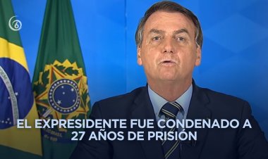 Juez rechaza recurso de Bolsonaro y mantiene condena de 27 años