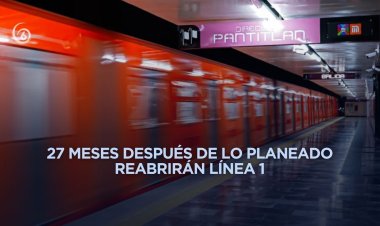 Ya hay fecha para reabrir la línea 1; esto tardó en terminarse