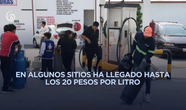 Escasez de gas LP provoca incremento de precio en municipios del Edomex