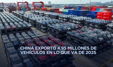China, líder en exportación de automóviles, según reporte