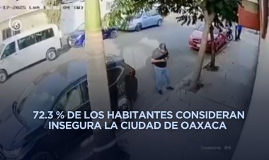 Captan a sujeto tomando fotos de viviendas en Oaxaca; aumenta preocupación vecinal