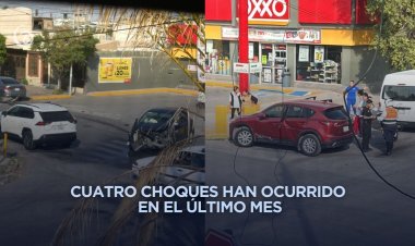 Piden semáforo en crucero de Torreón tras múltiples choques