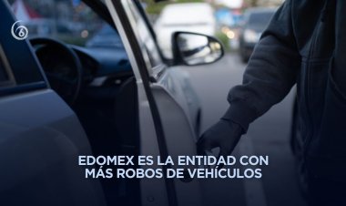 Van más de 97 mil vehículos robados en México durante 2025