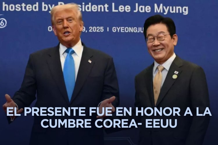 Este fue el regalo de Donald Trump le dio al líder surcoreano en su visita