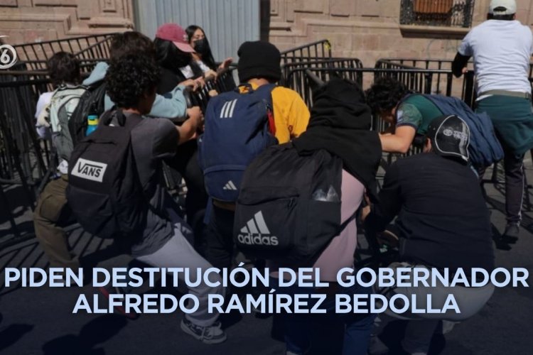 Continúan manifestaciones en Morelia por asesinato del alcalde de Uruapan