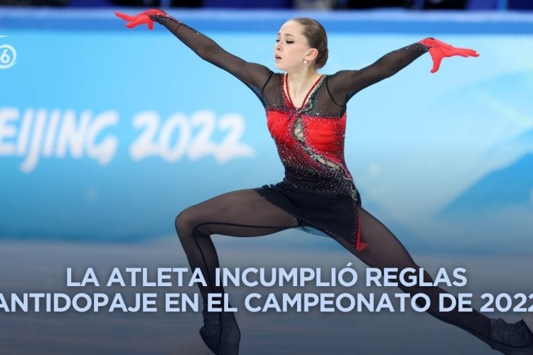 Quitan oro a la patinadora rusa Kamila Valieva