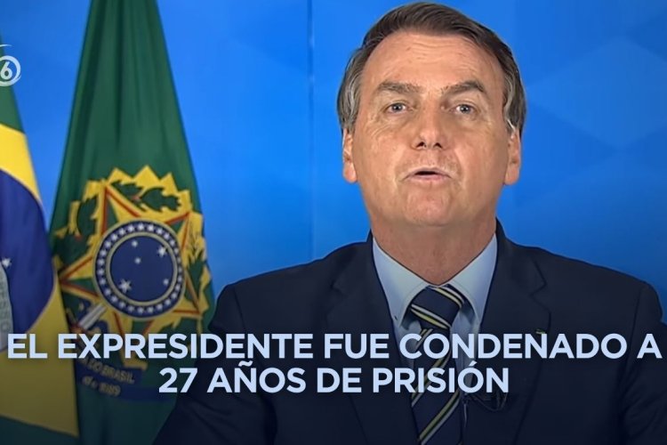Juez rechaza recurso de Bolsonaro y mantiene condena de 27 años
