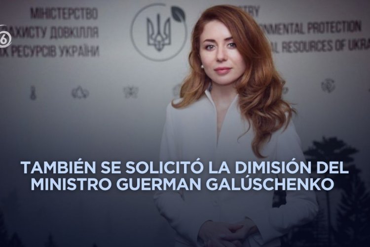 Dimite ministra de Energía de Ucrania tras escándalo de corrupción