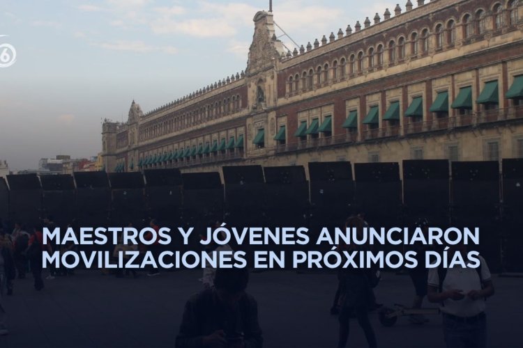 Sheinbaum justifica cerco a Palacio Nacional ante anuncio de protestas