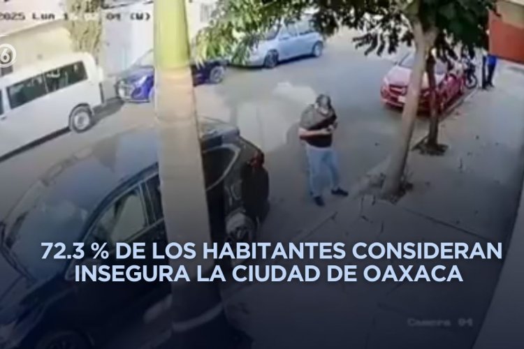 Captan a sujeto tomando fotos de viviendas en Oaxaca; aumenta preocupación vecinal
