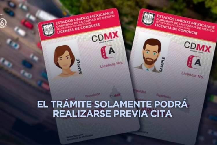 Amplían plazo para tramitar licencia de conducir permanente en CDMX